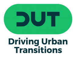 Logotype för Driving Urban Transitions