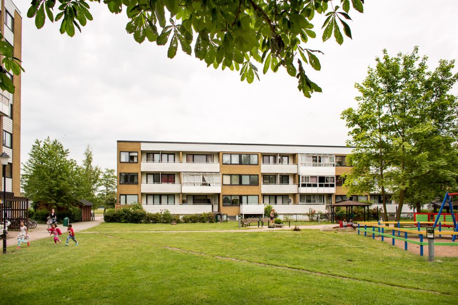 Flerbostadshus i Kopparängen, Landskrona.